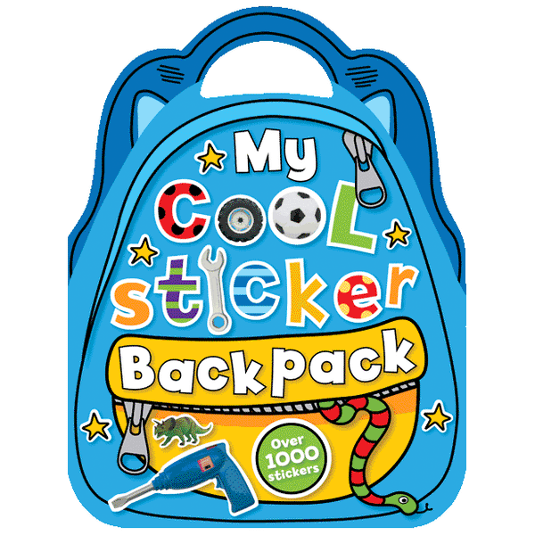 Libro de actividades My Cool Sticker Backpack