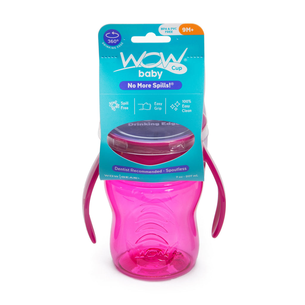 Vaso Wow cup baby tritan rosado