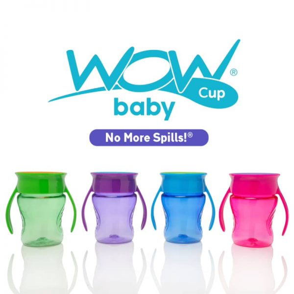 Vaso Wow cup baby tritan verde