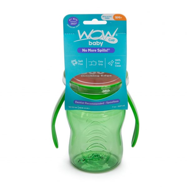 Vaso Wow cup baby tritan verde