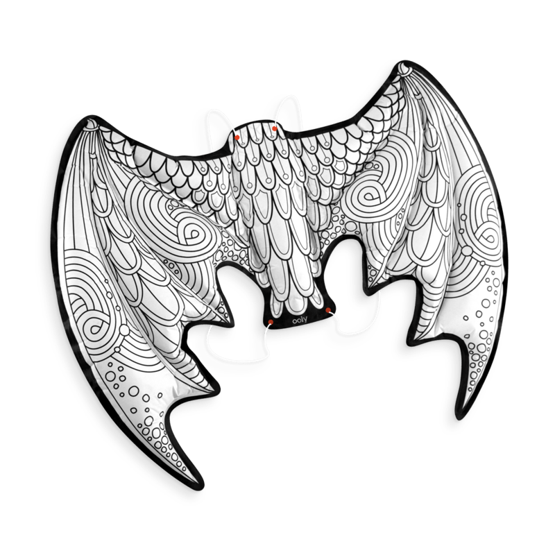 Colorables 3D- Alas de Dragón