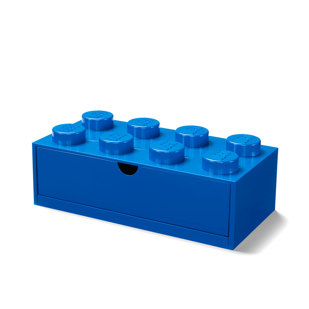 Contenedor Lego Escritorio Drawer 8 Azul