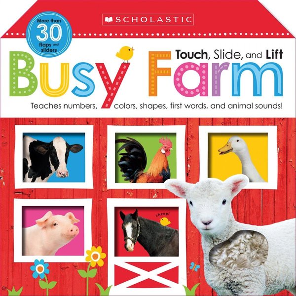 Libro toca, desliza y levanta: Busy Farm