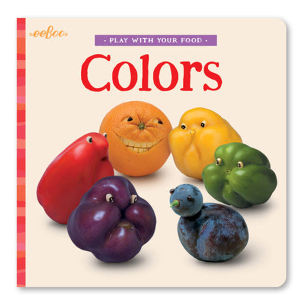 Libros juega con tu comida: Colores