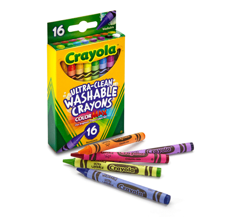 Crayones Crayola Lavables 16 unidades