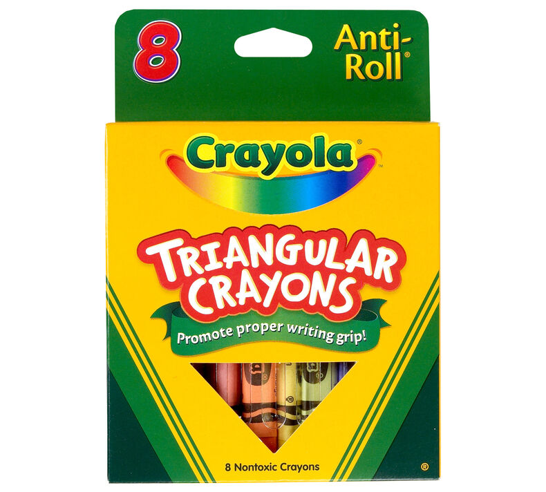 Crayones Crayola 8 unidades triangular