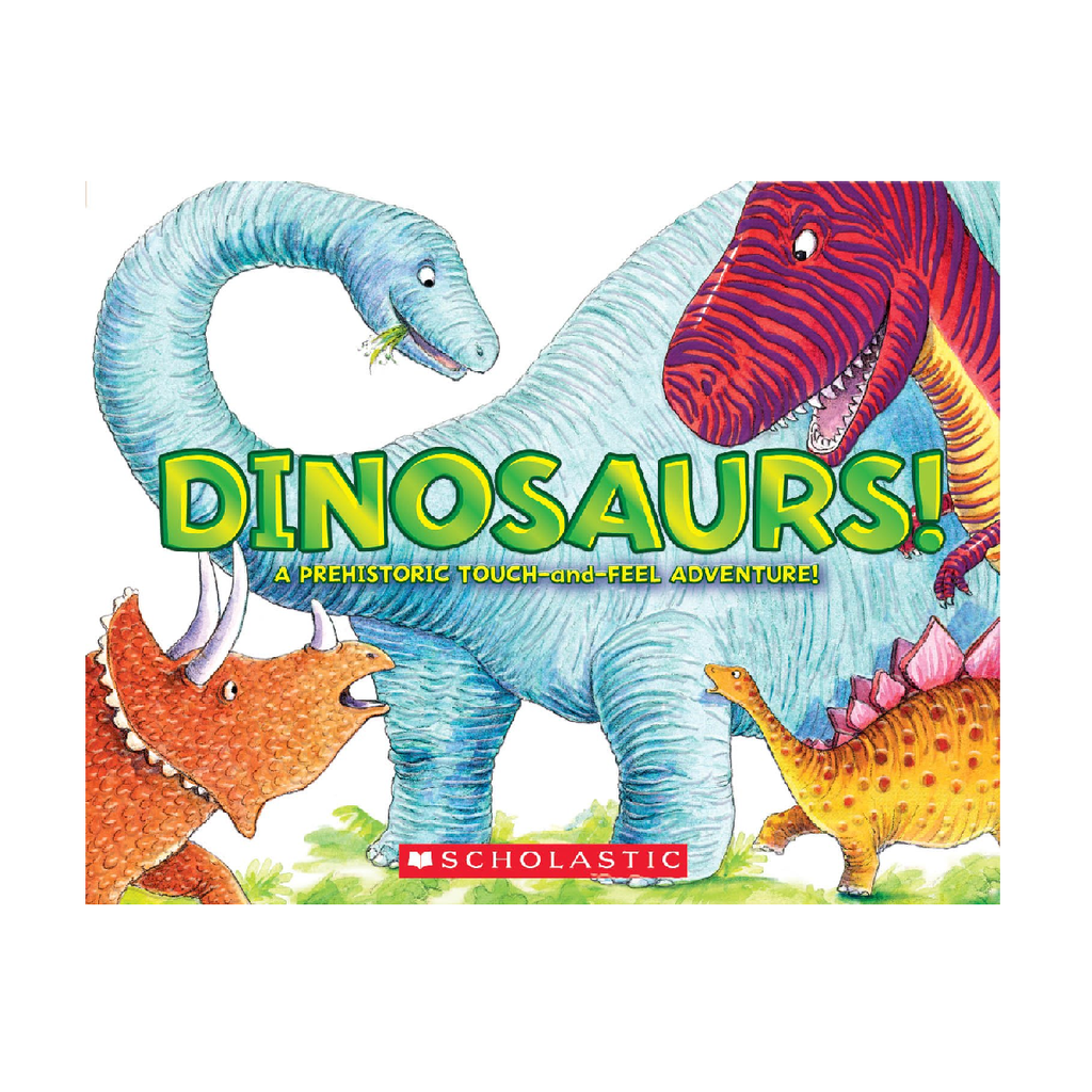 Libro toca y siente Dinosaurios Aventura Prehistórica