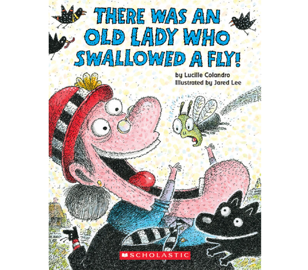 Libro There Was an Old Lady Who Swallowed a Fly!