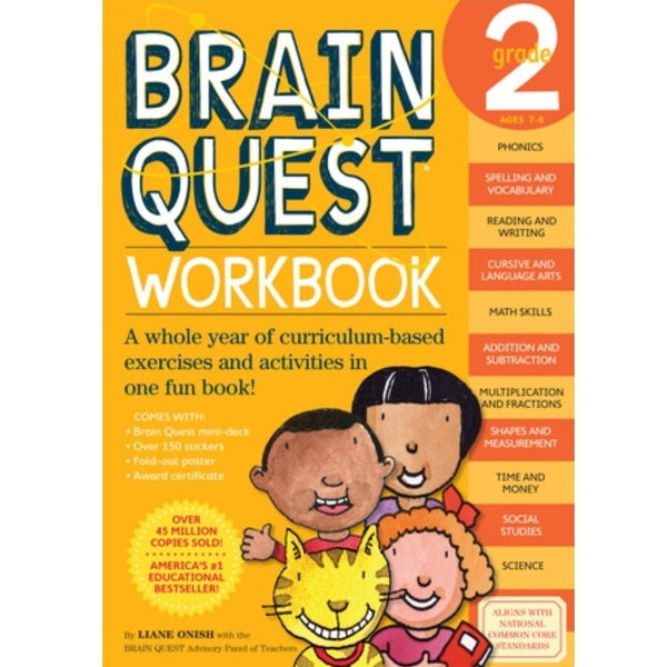Libro Actividades Brain Quest Segundo Básico