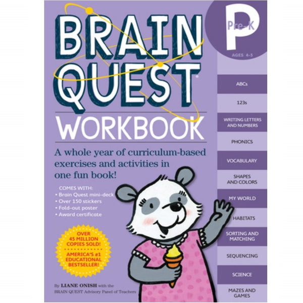 Libro Actividades Brain Quest Pre-Kinder