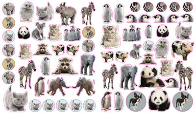 Libro Eyelike Stickers: Animales Bebés