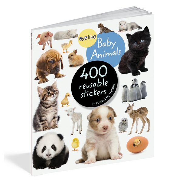 Libro Eyelike Stickers: Animales Bebés