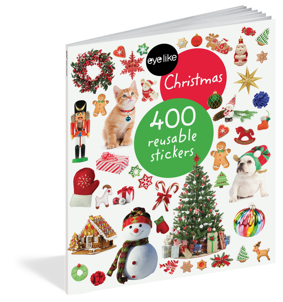 Libro Eyelike Stickers: Navidad