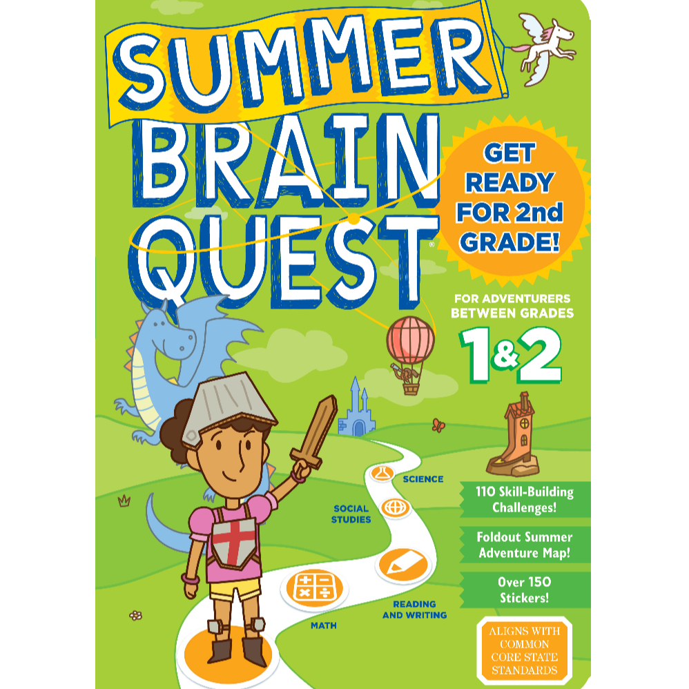 Libro Actividades Summer Brain Quest Prepárate para Segundo Básico