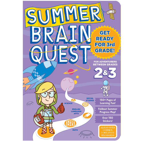 Libro Actividades Summer Brain Quest Prepárate para Tercero Básico