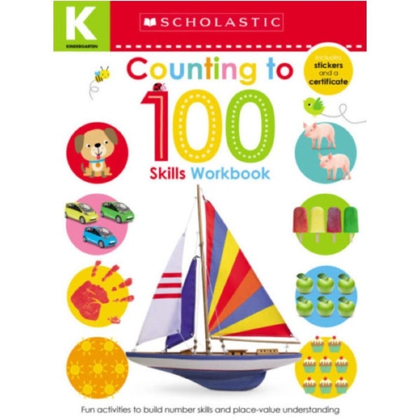 Libro Actividades: Contar hasta 100 (Kinder)