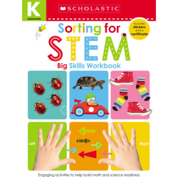 Libro Actividades: Clasificando para STEM (Kinder)