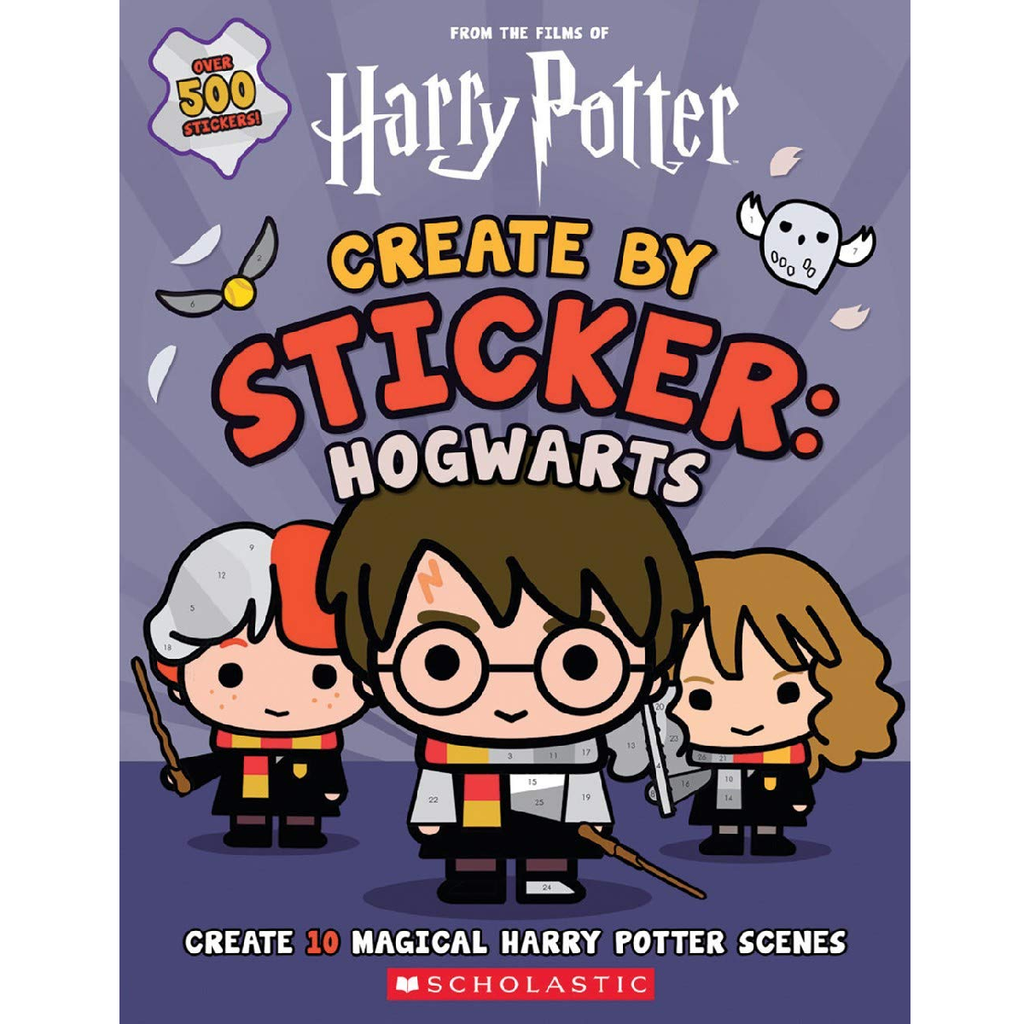 Harry Potter crea con calcomanías: Hogwarts