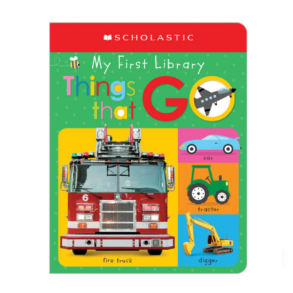 Libro mi primera biblioteca: My First Things That Go