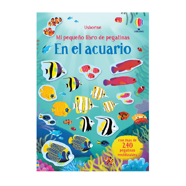 Mi pequeño libro de pegatinas - En el acuario