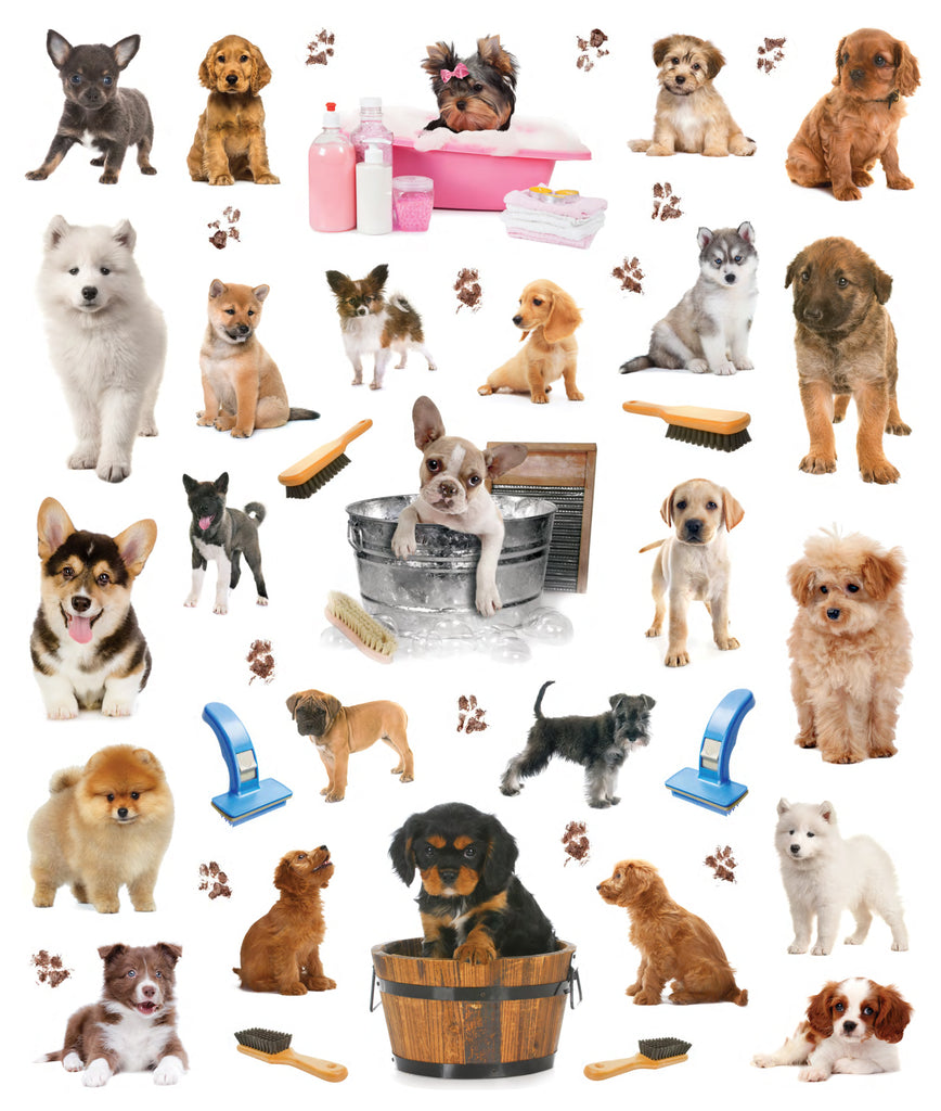 Libro Eyelike Stickers: Cachorros