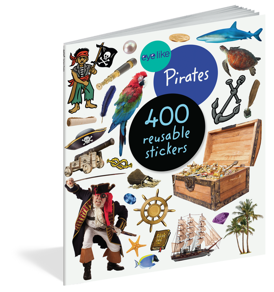 Libro Eyelike Stickers: Piratas