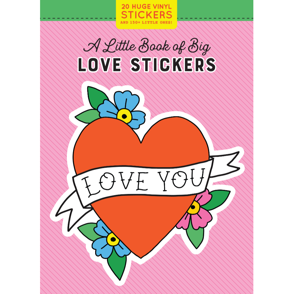 Libro de Calcomanías: A Little Book of Big Love Stickers