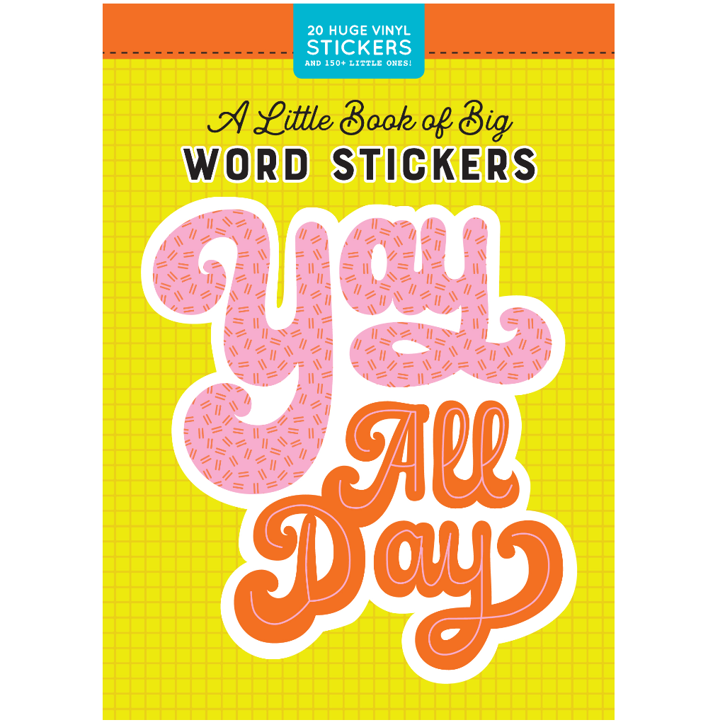 Libro de Calcomanías: A Little Book of Big Word Stickers
