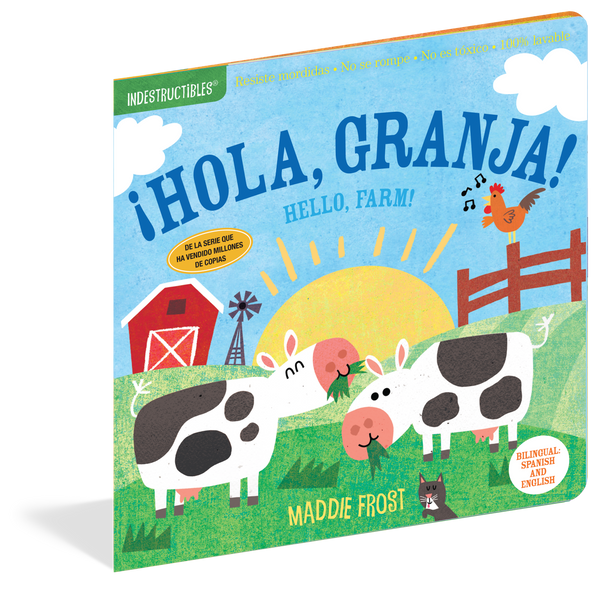 Libro Indestructible: ¡Hola, Granja! / Hello, Farm!