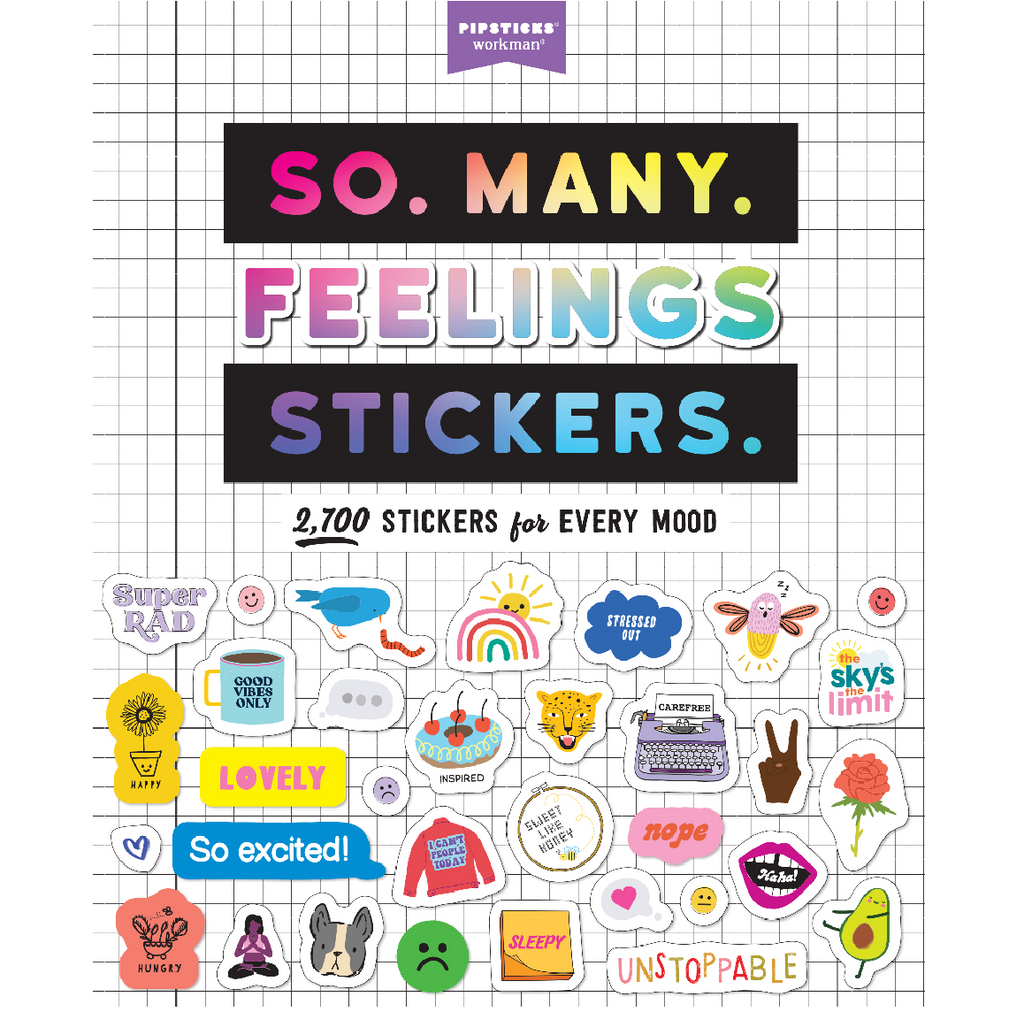 So. Many. Feelings Stickers.