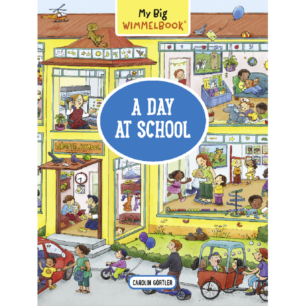 Libro My Big Wimmelbook: Un día en el colegio
