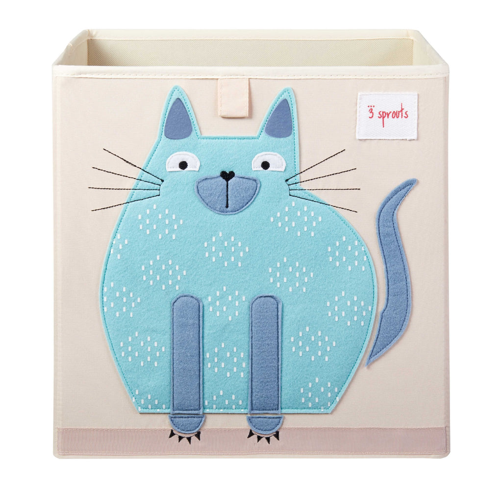 Caja para juguetes: gato