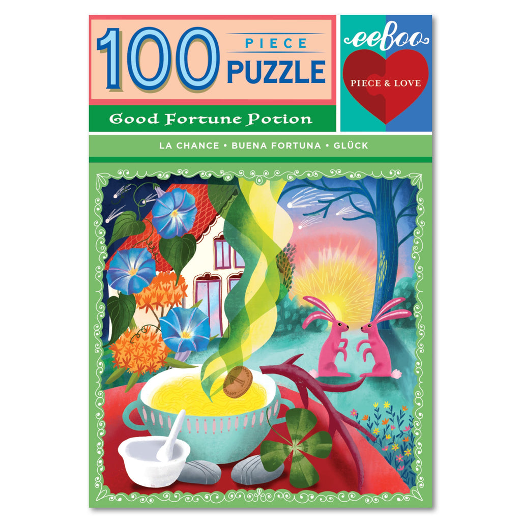 Puzzle Mini 100 piezas - Pócima de la Buena Suerte