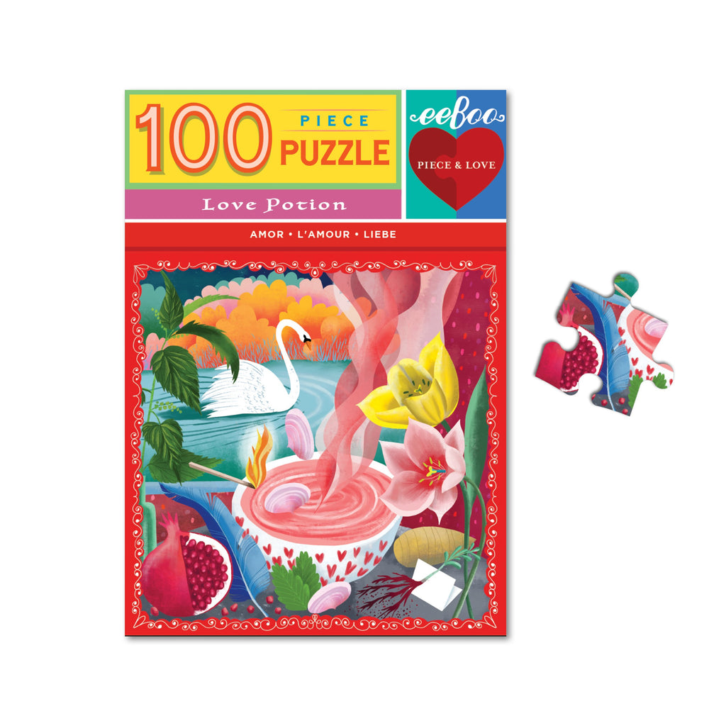 Puzzle Mini 100 piezas, Pócima del Amor