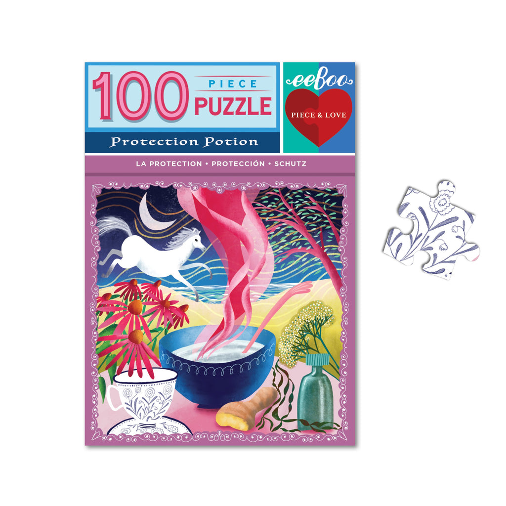 Puzzle Mini 100 piezas, Pócima de la Protección