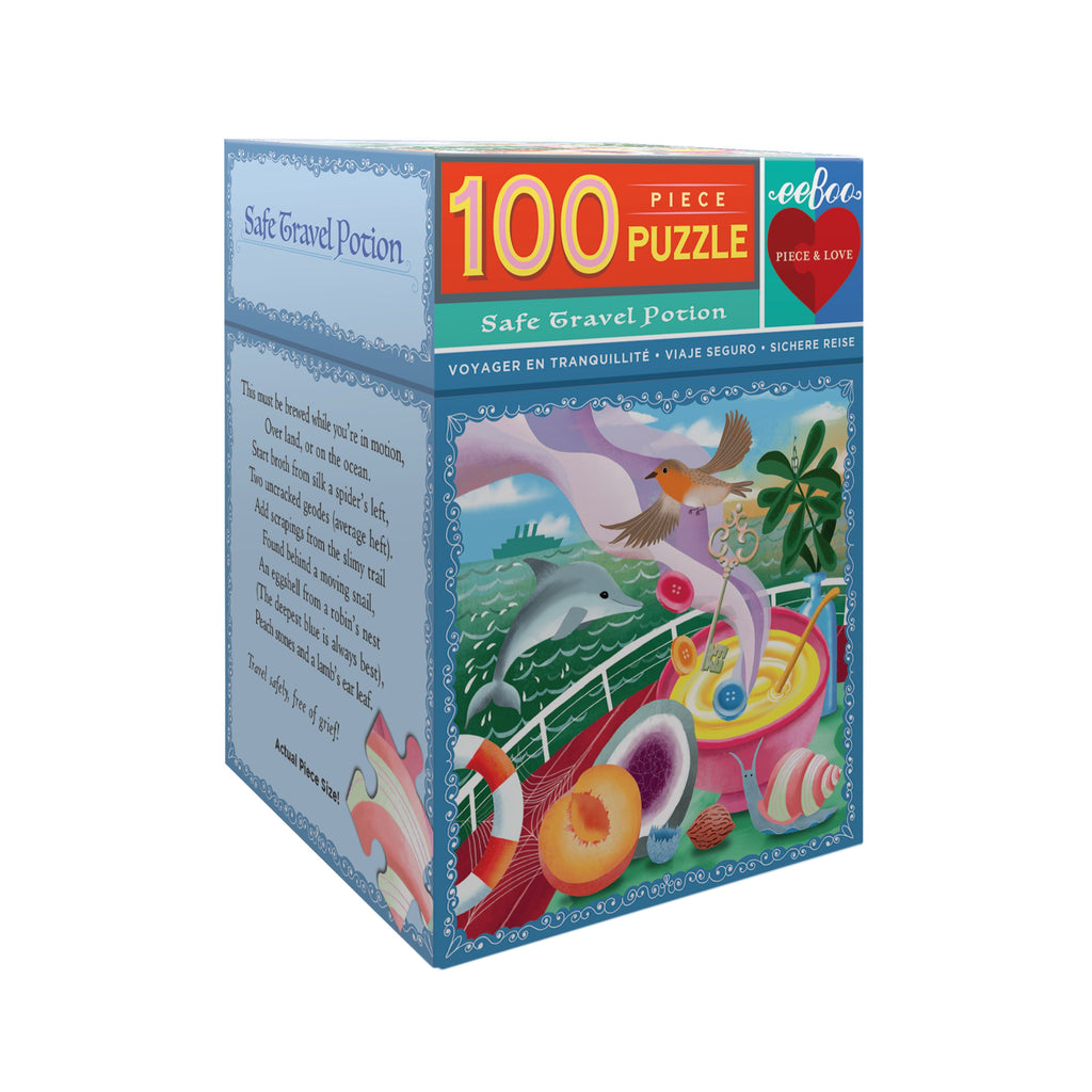Puzzle Mini 100 piezas, Pócima para Viajes