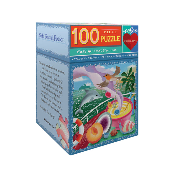Puzzle Mini 100 piezas, Pócima para Viajes