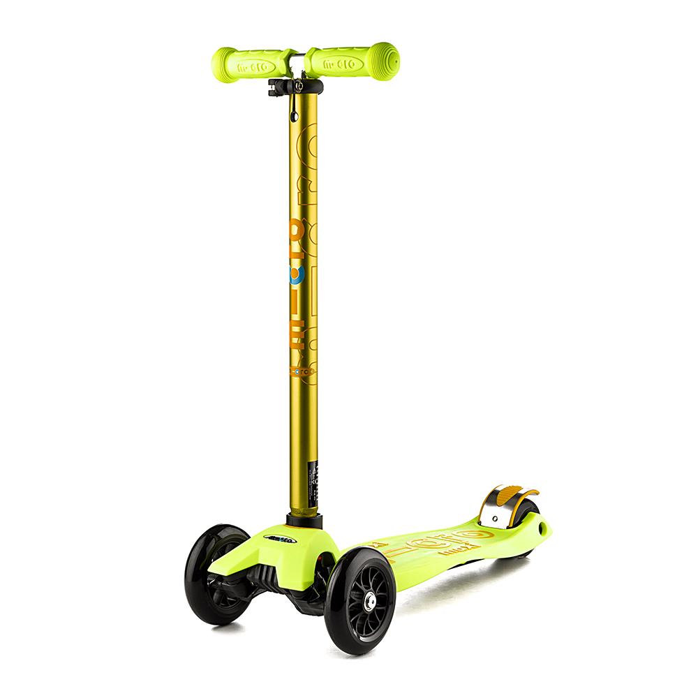 Scooter Micro Maxi Deluxe Amarillo