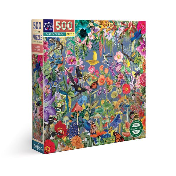 Puzzle cuadrado 500 piezas Jardín del Edén