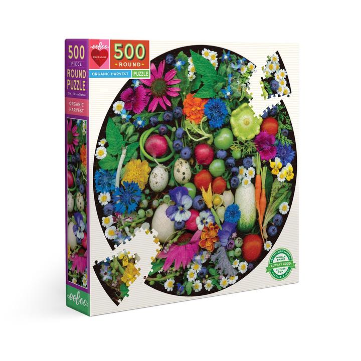 Puzzle redondo 500 piezas Cosecha