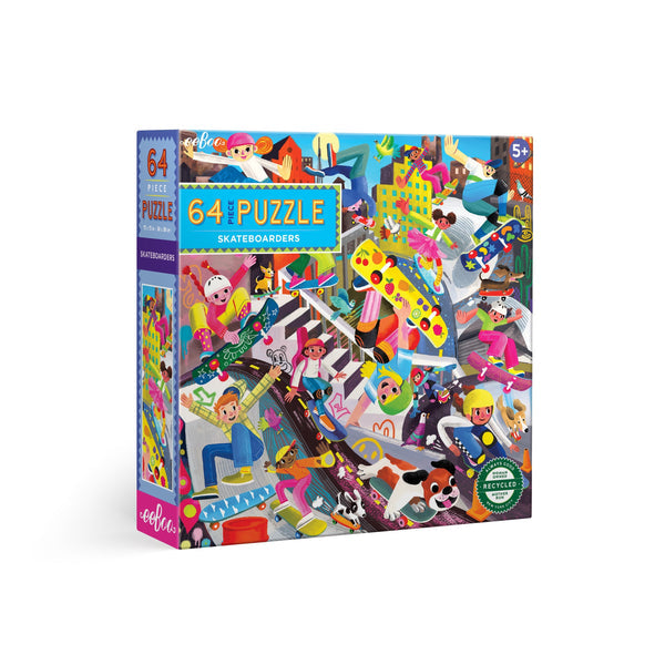Puzzle 64 piezas Skaters