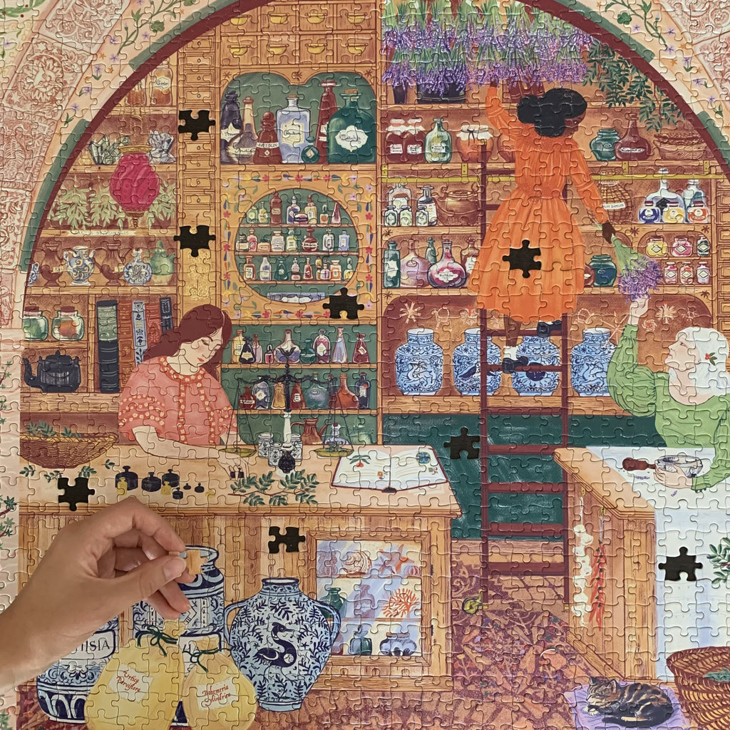 Puzzle 1000 piezas: Botica Antigua