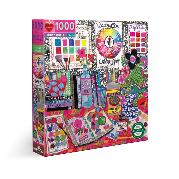 Puzzle 1000 piezas: Estudio de Artista