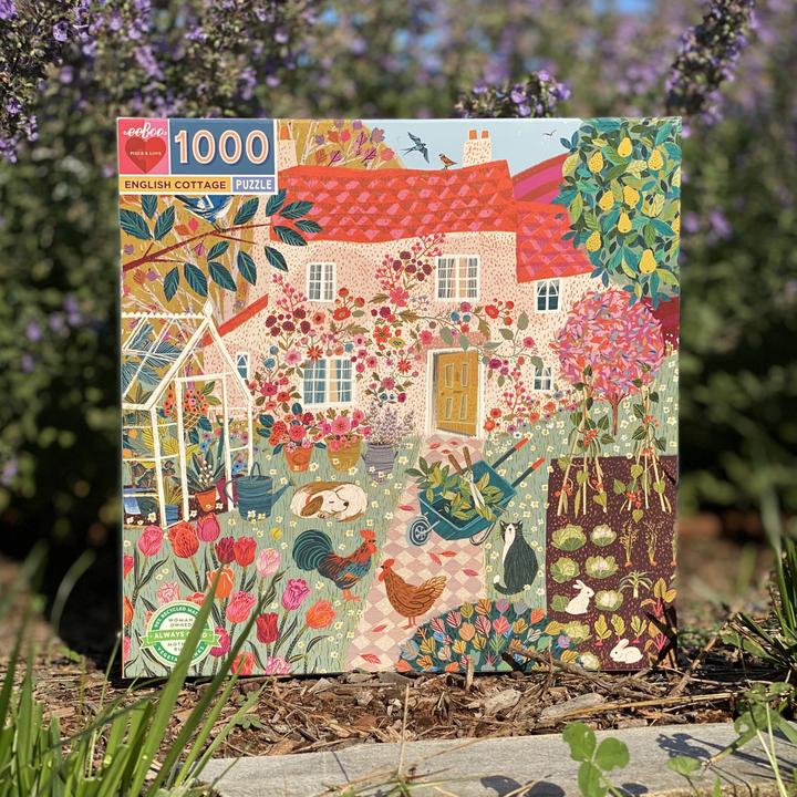 Puzzle 1000 piezas: Casa de Campo Inglesa