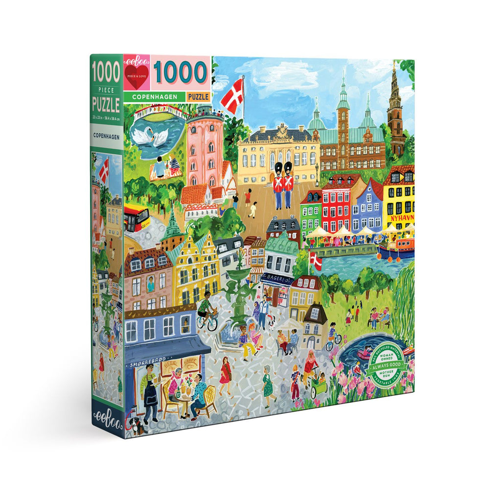 Puzzle 1000 piezas: Copenhague