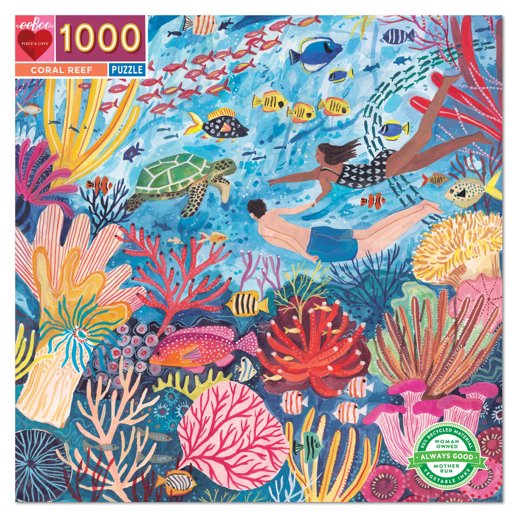 Puzzle 1000 piezas: Coral Reef