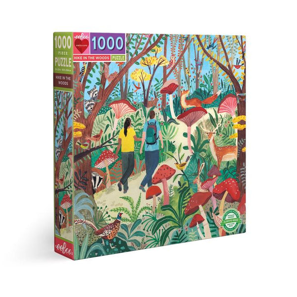 Puzzle 1000 piezas: Paseo por el Bosque
