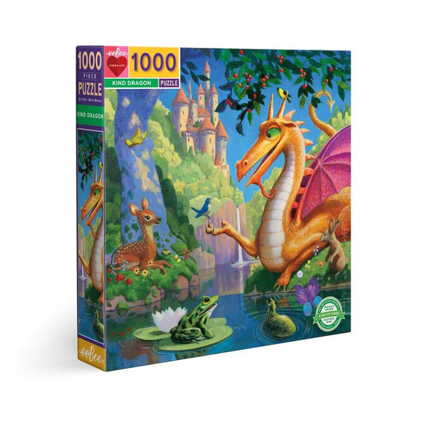 Puzzle 1000 piezas: Gentil Dragón