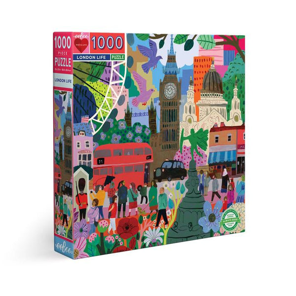 Puzzle 1000 piezas: Vida en Londres