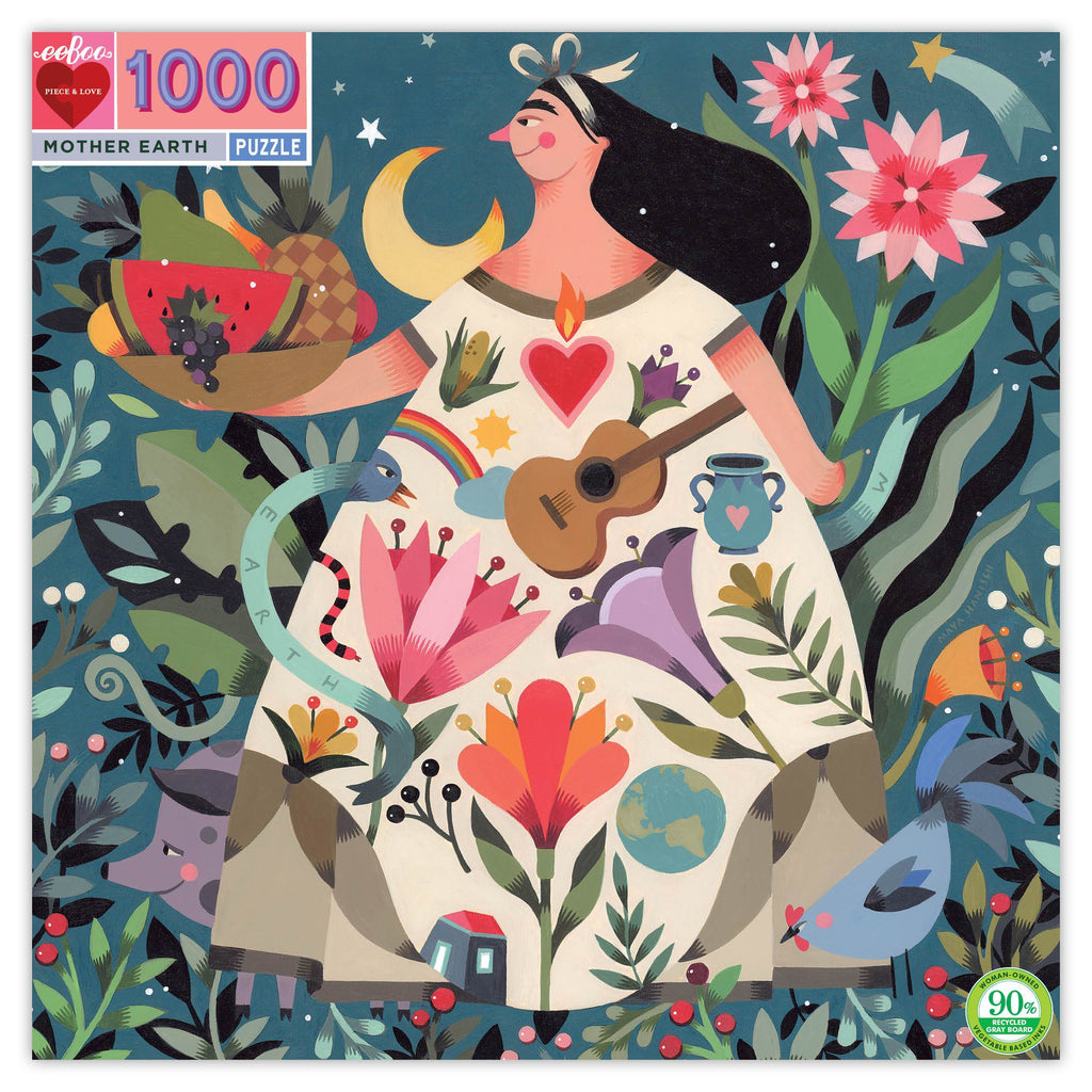 Puzzle 1000 piezas: Madre Tierra